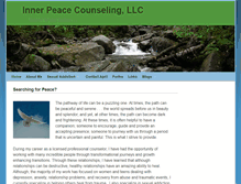 Tablet Screenshot of innerpeacemd.com